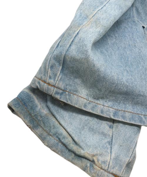 Y/PROJECT（ワイ プロジェクト）Y/project (ワイ プロジェクト) wire denim pants ブルー サイズ:26の古着・服飾アイテム
