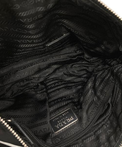 PRADA（プラダ）PRADA (プラダ) 三角ロゴプレートワンショルダーバッグ ブラック サイズ:下記参照の古着・服飾アイテム
