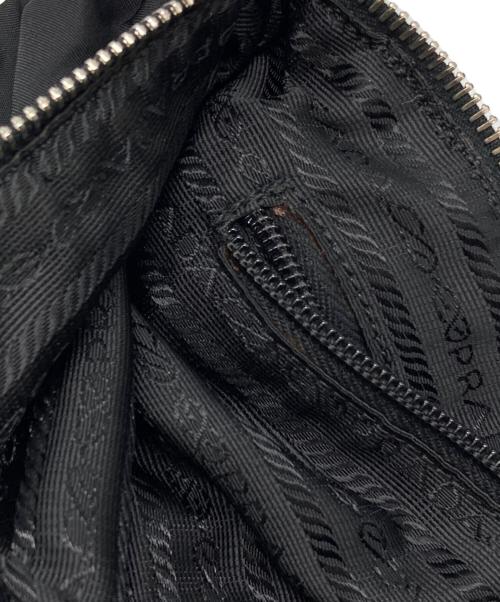 PRADA（プラダ）PRADA (プラダ) 三角ロゴプレートワンショルダーバッグ ブラック サイズ:下記参照の古着・服飾アイテム