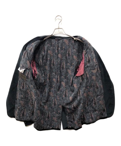 ETRO（エトロ）ETRO (エトロ) ベロアセットアップスーツ ブラック サイズ:SIZE 54の古着・服飾アイテム