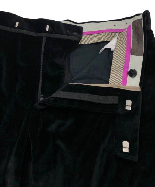 ETRO（エトロ）ETRO (エトロ) ベロアセットアップスーツ ブラック サイズ:SIZE 54の古着・服飾アイテム