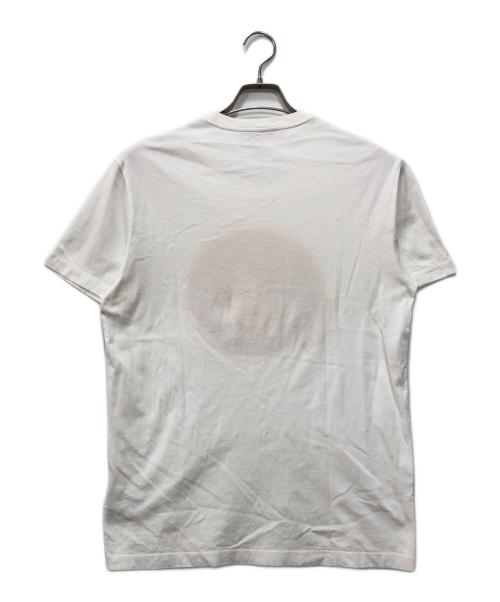 VERSACE（ヴェルサーチェ）VERSACE (ヴェルサーチェ) 刺繍ロゴTシャツ ホワイト サイズ:Mの古着・服飾アイテム