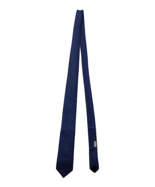 HERMES（エルメス）HERMES (エルメス) シルクネクタイ ブルー サイズ:下記参照の古着・服飾アイテム