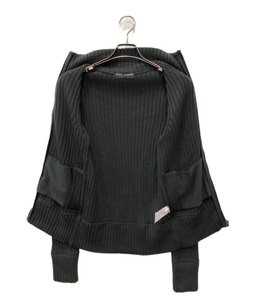 DOLCE & GABBANA（ドルチェ＆ガッバーナ）DOLCE & GABBANA (ドルチェ＆ガッバーナ) ドライバーズニット グレー サイズ:46の古着・服飾アイテム