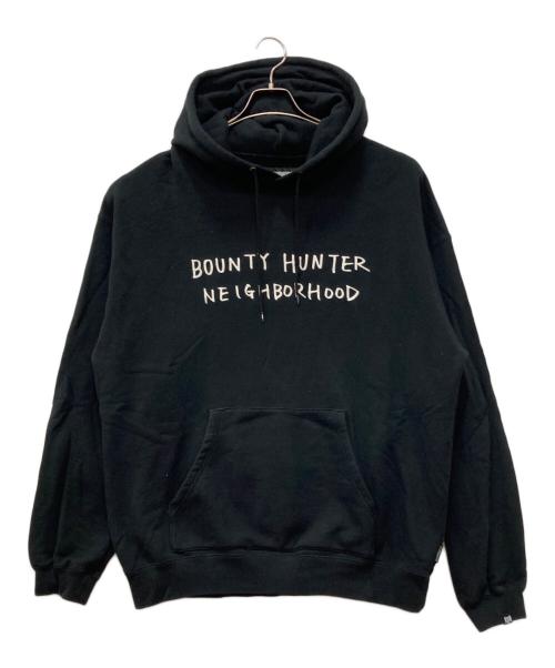 NEIGHBORHOOD（ネイバーフッド）NEIGHBORHOOD (ネイバーフッド) BOUNTY HUNTER (バウンティハンター) HOODED LS ブラック サイズ:XLの古着・服飾アイテム