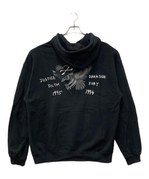 NEIGHBORHOOD（ネイバーフッド）NEIGHBORHOOD (ネイバーフッド) BOUNTY HUNTER (バウンティハンター) HOODED LS ブラック サイズ:XLの古着・服飾アイテム