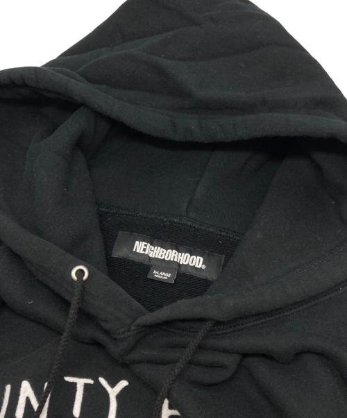 NEIGHBORHOOD（ネイバーフッド）NEIGHBORHOOD (ネイバーフッド) BOUNTY HUNTER (バウンティハンター) HOODED LS ブラック サイズ:XLの古着・服飾アイテム