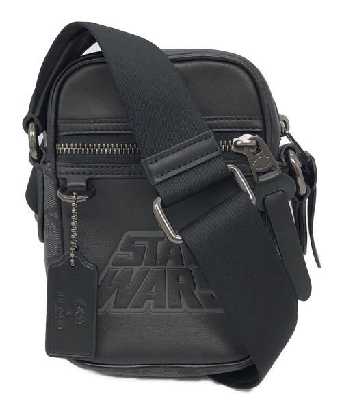 COACH（コーチ）COACH (コーチ) STAR WARS (スターウォーズ) シグネチャーショルダーバッグ ブラック サイズ:下記参照の古着・服飾アイテム