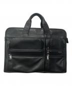 TUMIトゥミ）の古着「2WAYレザーブリーフケース」｜ブラック