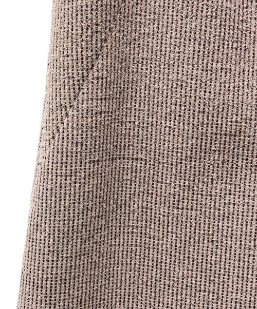 CHANEL（シャネル）CHANEL (シャネル) ラメツイードフレンチスリーブワンピース ピンク サイズ:36の古着・服飾アイテム