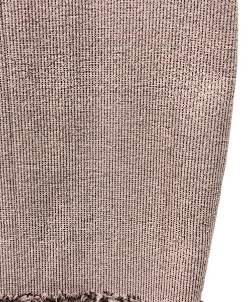 CHANEL（シャネル）CHANEL (シャネル) ラメツイードフレンチスリーブワンピース ピンク サイズ:36の古着・服飾アイテム