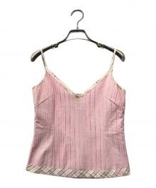 CHANEL（シャネル）の古着「ココマークキャミソール」｜ピンク