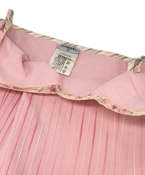 CHANEL（シャネル）CHANEL (シャネル) ココマークキャミソール ピンク サイズ:36の古着・服飾アイテム