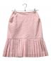 CHANEL（シャネル）の古着「ココマークプリーツスカート」｜ピンク
