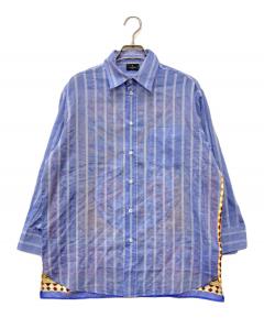 中古・古着通販】ETRO (エトロ) ペイズリー柄シルクシャツ ブラック