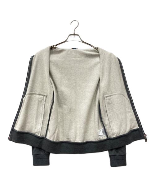 MONCLER（モンクレール）MONCLER (モンクレール) MAGLIA CARDIGAN スウェットトラックジャケット グレー サイズ:Lの古着・服飾アイテム