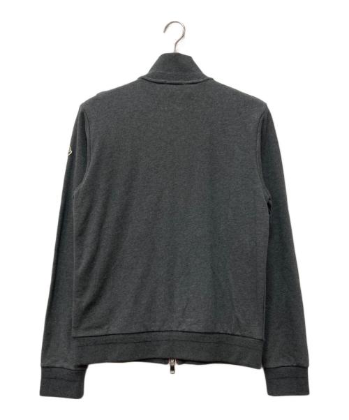 MONCLER（モンクレール）MONCLER (モンクレール) MAGLIA CARDIGAN スウェットトラックジャケット グレー サイズ:Lの古着・服飾アイテム