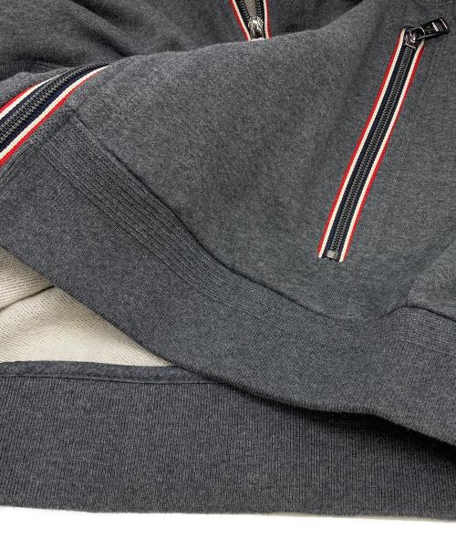 MONCLER（モンクレール）MONCLER (モンクレール) MAGLIA CARDIGAN スウェットトラックジャケット グレー サイズ:Lの古着・服飾アイテム