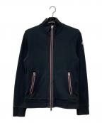 MONCLERモンクレール）の古着「MAGLIA CARDIGAN スウェットトラックジャケット」｜ブラック