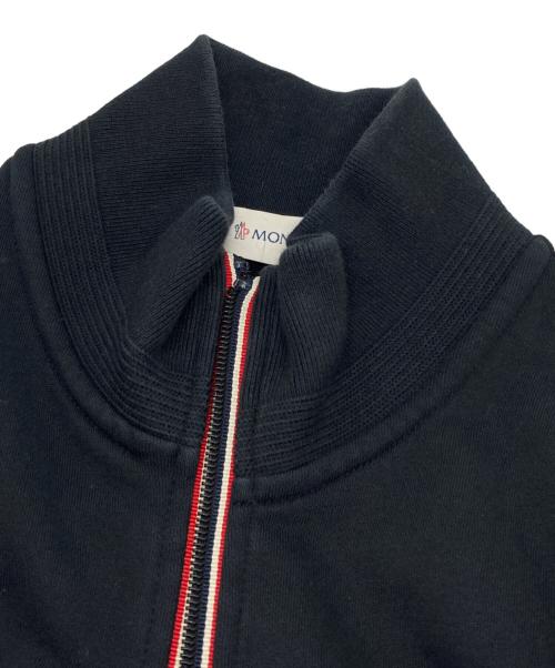 MONCLER（モンクレール）MONCLER (モンクレール) MAGLIA CARDIGAN スウェットトラックジャケット ブラック サイズ:Lの古着・服飾アイテム
