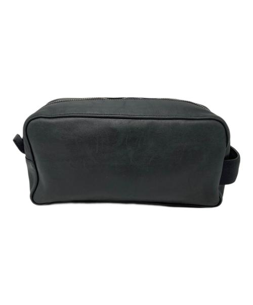 GUCCI（グッチ）GUCCI (グッチ) レザーセカンドバッグ ブラック サイズ:下記参照の古着・服飾アイテム