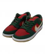 NIKEナイキ）の古着「SB Dunk Low PRM」｜レッド×グリーン