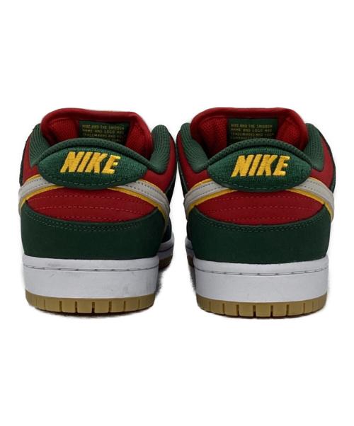 NIKE（ナイキ）NIKE (ナイキ) SB Dunk Low PRM レッド×グリーン サイズ:US10の古着・服飾アイテム