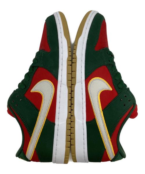 NIKE（ナイキ）NIKE (ナイキ) SB Dunk Low PRM レッド×グリーン サイズ:US10の古着・服飾アイテム