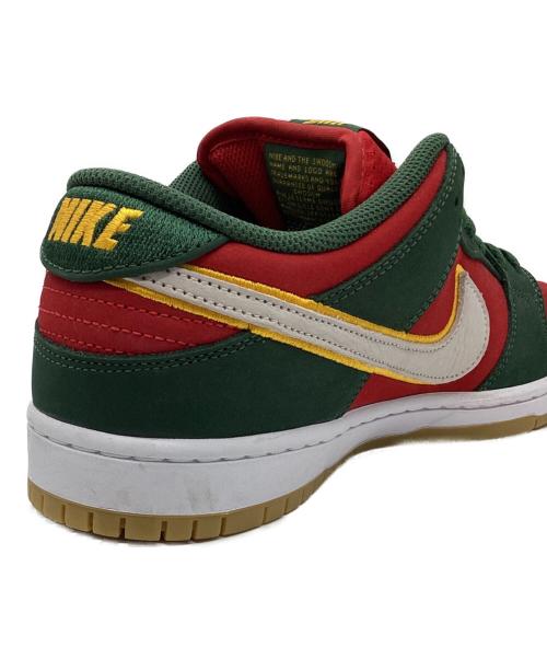 NIKE（ナイキ）NIKE (ナイキ) SB Dunk Low PRM レッド×グリーン サイズ:US10の古着・服飾アイテム