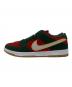NIKE (ナイキ) SB Dunk Low PRM レッド×グリーン サイズ:US10：9000円