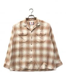son of the cheese（（サノバチーズ））の古着「I SEE YOU SHIRT」｜ピンク