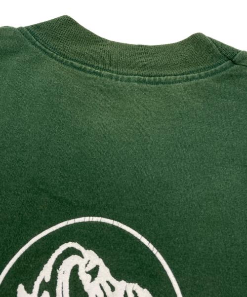 90'S RAGE AGAINST THE MACHINE（90年代古着）90'S RAGE AGAINST THE MACHINE (90年代古着) 火炎瓶 バンドTシャツ グリーン サイズ:Lの古着・服飾アイテム