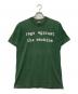 90'S RAGE AGAINST THE MACHINE（90年代古着）の古着「火炎瓶 バンドTシャツ」｜グリーン
