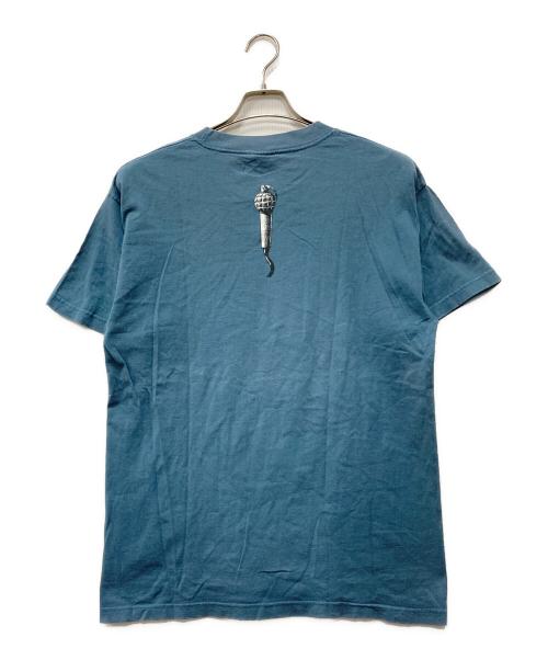 90'S RAGE AGAINST THE MACHINE（90年代古着）90'S RAGE AGAINST THE MACHINE (90年代古着) down rodeo バンドTシャツ ブルー サイズ:Lの古着・服飾アイテム