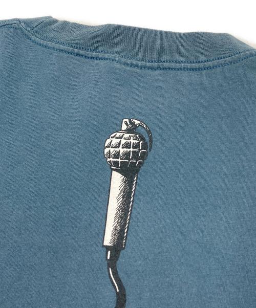 90'S RAGE AGAINST THE MACHINE（90年代古着）90'S RAGE AGAINST THE MACHINE (90年代古着) down rodeo バンドTシャツ ブルー サイズ:Lの古着・服飾アイテム