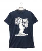 90'S RAGE AGAINST THE MACHINE90年代古着）の古着「Who is beyond the law? バンドTシャツ」｜ネイビー