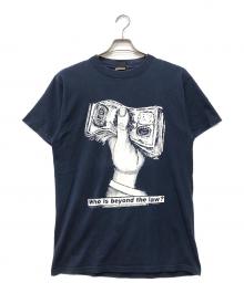 90'S RAGE AGAINST THE MACHINE（90年代古着）の古着「Who is beyond the law? バンドTシャツ」｜ネイビー