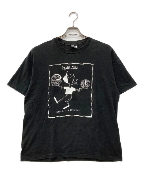 90's PEARLJAM（90年代パールジャム）90's PEARLJAM (90年代パールジャム) 93 Boundless Tour バンドTシャツ ブラック サイズ:XLの古着・服飾アイテム
