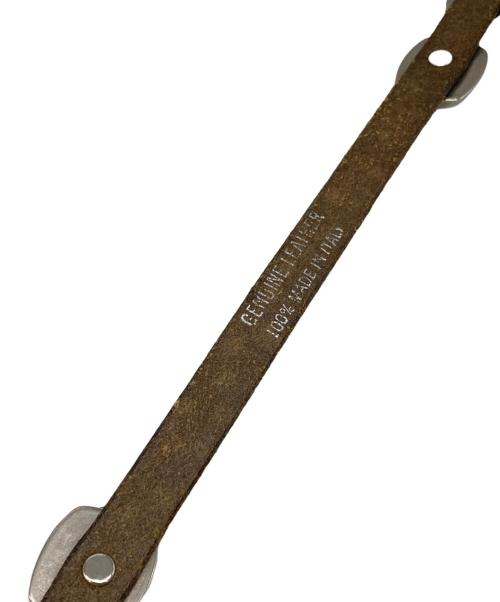 PUNTOVITA（プントヴィータ）PUNTOVITA (プントヴィータ) ウエスタンコンチョレザーベルト ブラウン サイズ:下記参照の古着・服飾アイテム