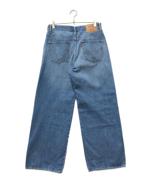 Hysteric Glamour（ヒステリックグラマー）Hysteric Glamour (ヒステリックグラマー) WOMAN BANANA ワイドデニムパンツ インディゴ サイズ:26の古着・服飾アイテム