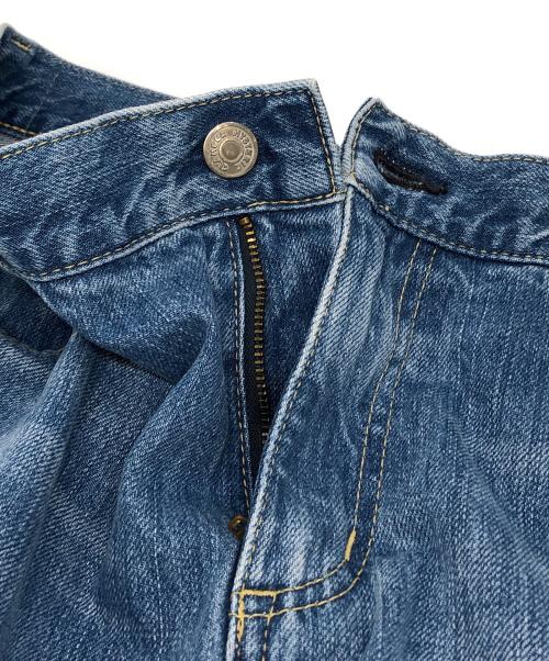 Hysteric Glamour（ヒステリックグラマー）Hysteric Glamour (ヒステリックグラマー) WOMAN BANANA ワイドデニムパンツ インディゴ サイズ:26の古着・服飾アイテム