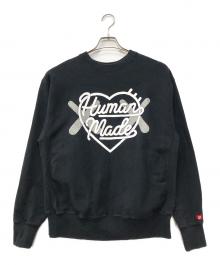 HUMAN MADE（ヒューマンメイド）の古着「KAWS プリントスウェット」｜ブラック