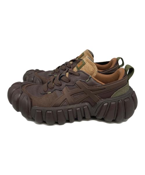 Onitsuka Tiger（オニツカタイガー）Onitsuka Tiger (オニツカタイガー) DENTIGRE LS ブラウン サイズ:27cmの古着・服飾アイテム