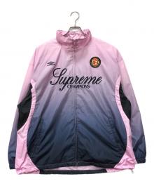 SUPREME×UMBRO（シュプリーム×アンブロ）の古着「GRADIENT TRACK JACKET」｜ピンク