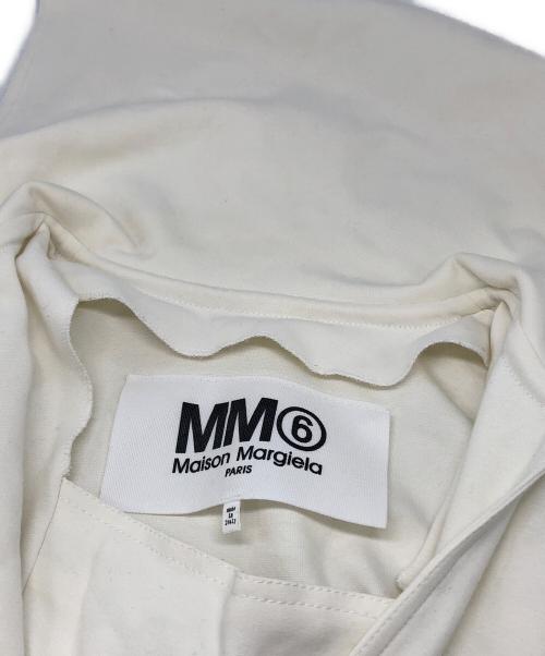 MM6 Maison Margiela（エムエムシックスメゾンマルジェラ）MM6 Maison Margiela (エムエムシックスメゾンマルジェラ) セーラーカラースウェット ホワイト サイズ:Sの古着・服飾アイテム