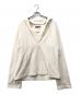 MM6 Maison Margiela（エムエムシックスメゾンマルジェラ）の古着「セーラーカラースウェット」｜ホワイト