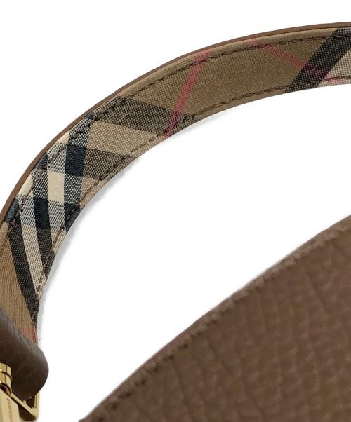 BURBERRY（バーバリー）BURBERRY (バーバリー) スモールバケットバッグ ブラウン サイズ:下記参照の古着・服飾アイテム