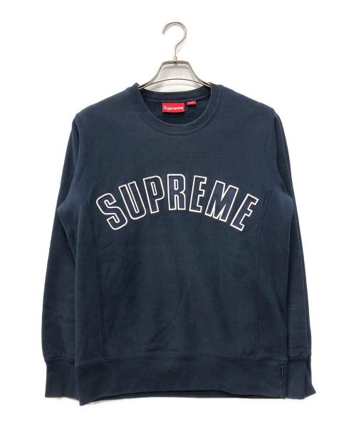 SUPREME（シュプリーム）Supreme (シュプリーム) アーチロゴスウェット ネイビー サイズ:Sの古着・服飾アイテム