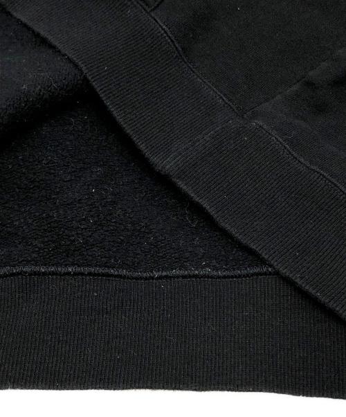 Saint Laurent Paris（サンローランパリ）Saint Laurent Paris (サンローランパリ) ロゴプリントプルオーバーパーカー ブラック サイズ:Lの古着・服飾アイテム