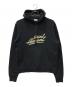 Saint Laurent Paris（サンローランパリ）の古着「ロゴプリントプルオーバーパーカー」｜ブラック